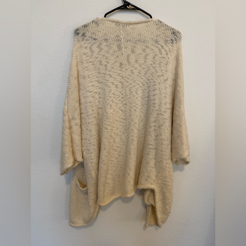 James Perse Wool Cardigan Wrap, size small - Picture 2 of 6